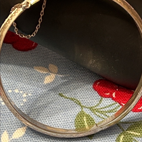 Vintage925 Silver Bangle Bracelet - Picture 6 of 11